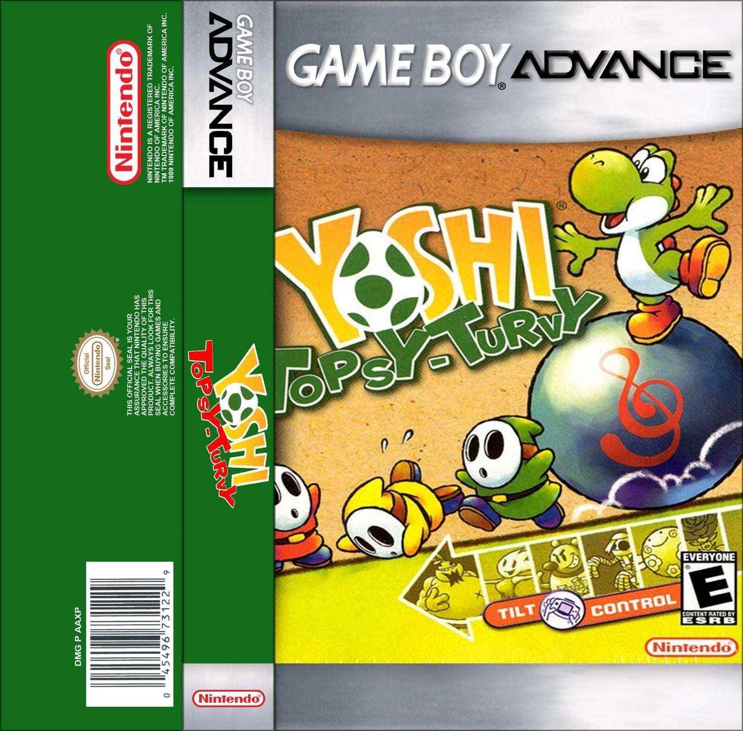 Yoshi Topsy Turvy Cover Art - WOI Solutions