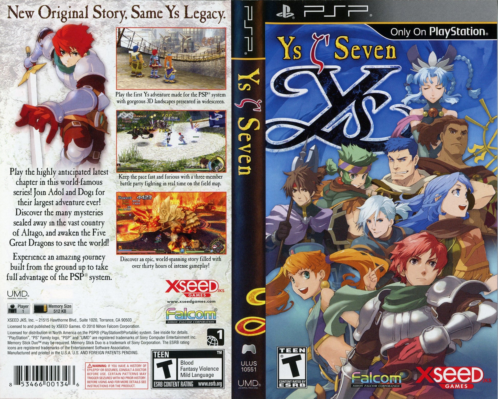 Ys Seven