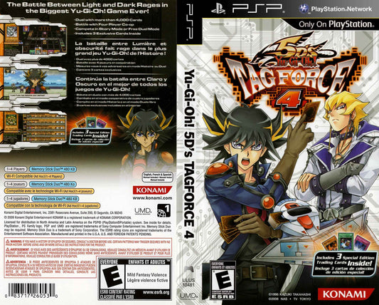 Yu-Gi-Oh 5ds Tag Force 4 Cover Art - WOI Solutions