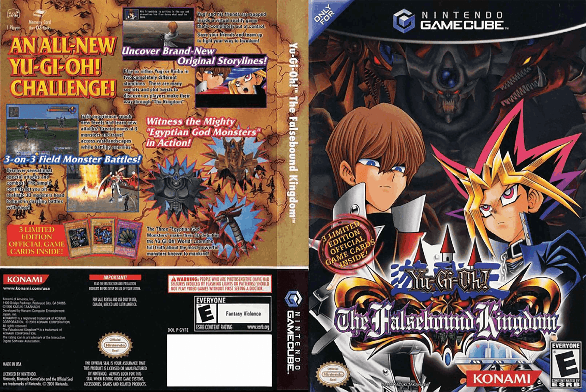 Yu Gi Oh The Falsebound Kingdom Cover Art - WOI Solutions