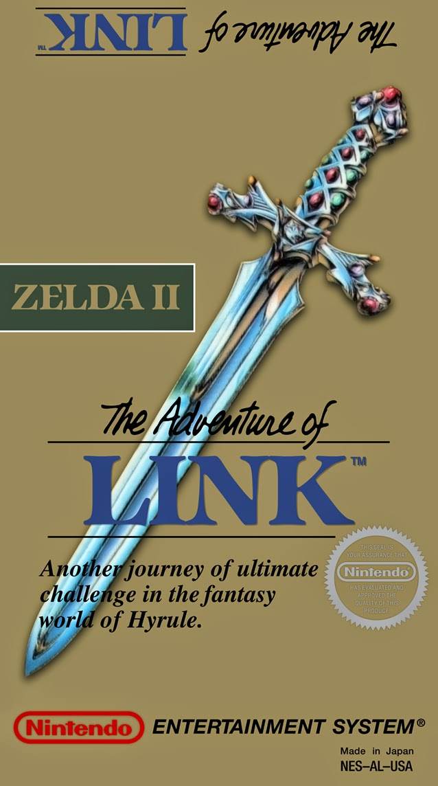 Zelda II The Adventure of Link Cover Art - WOI Solutions