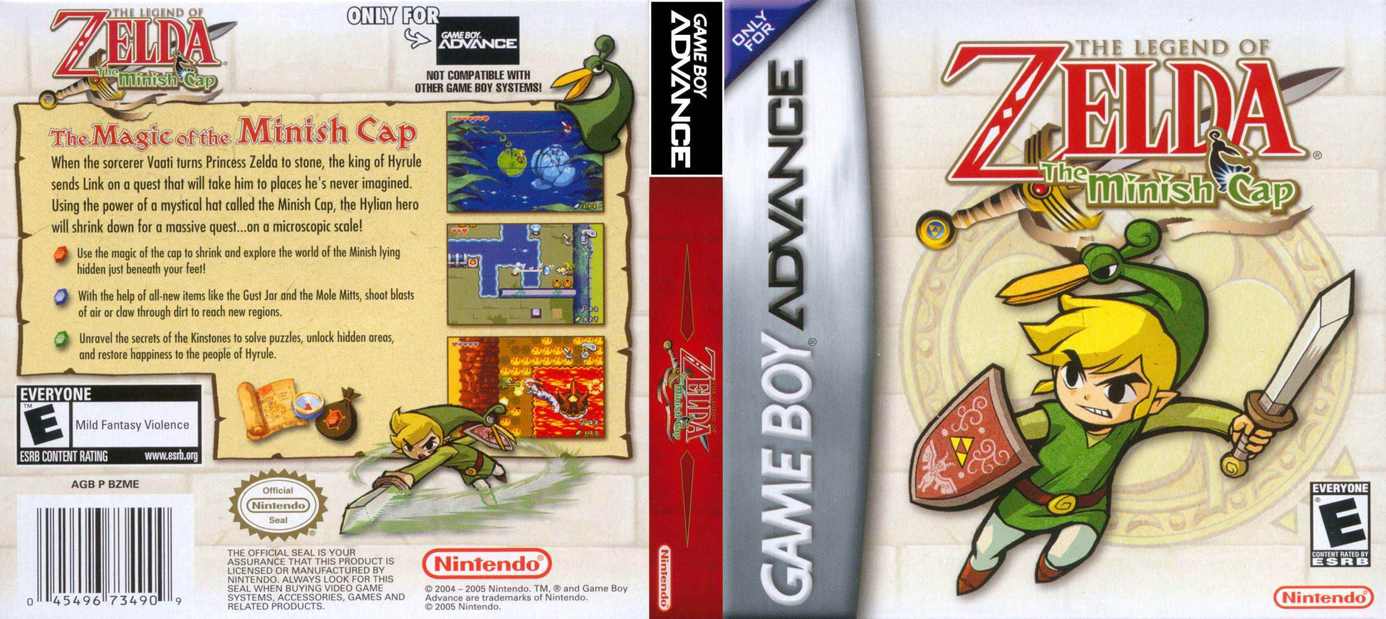Zelda Minish Cap Cover Art - WOI Solutions
