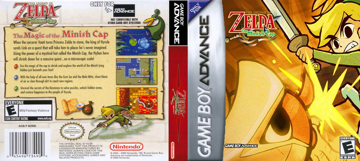 Zelda Minish Cap Cover Art - WOI Solutions
