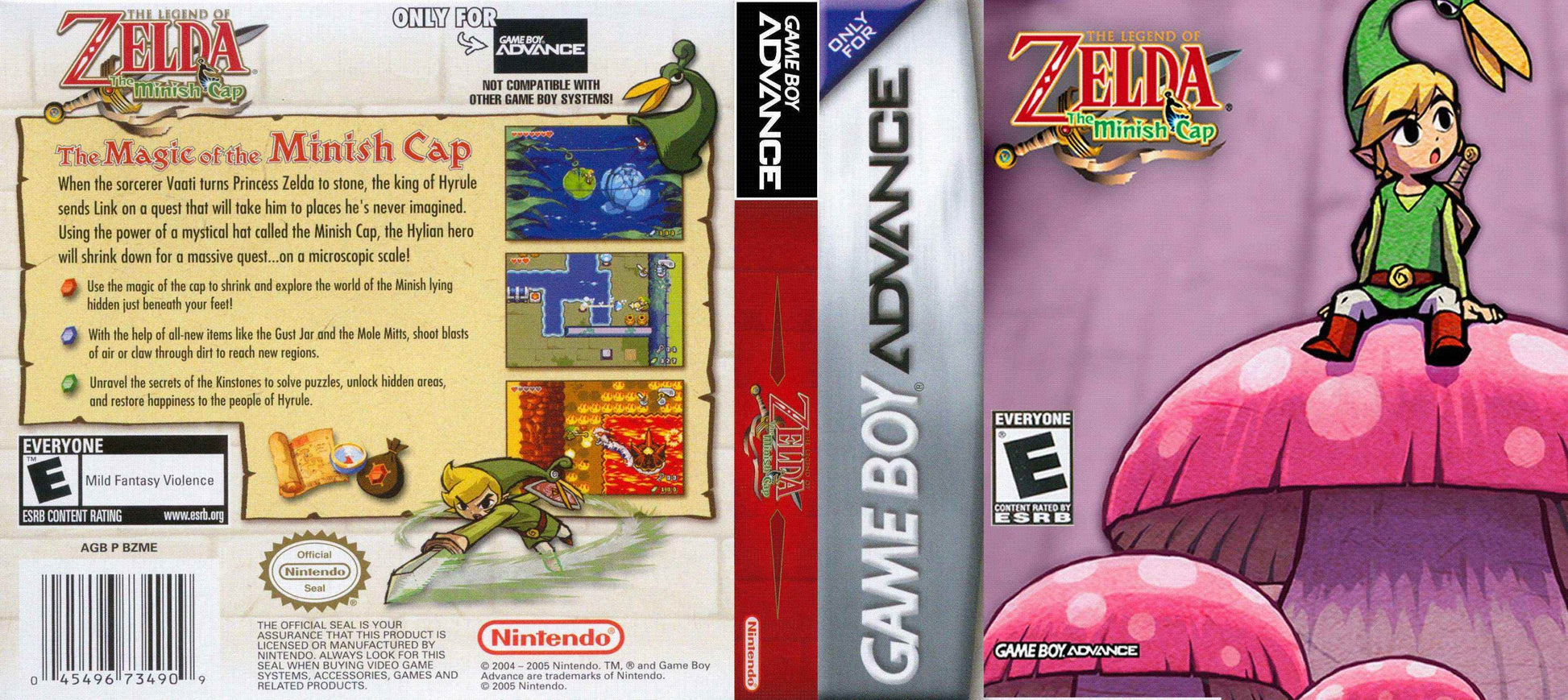 Zelda Minish Cap Cover Art - WOI Solutions