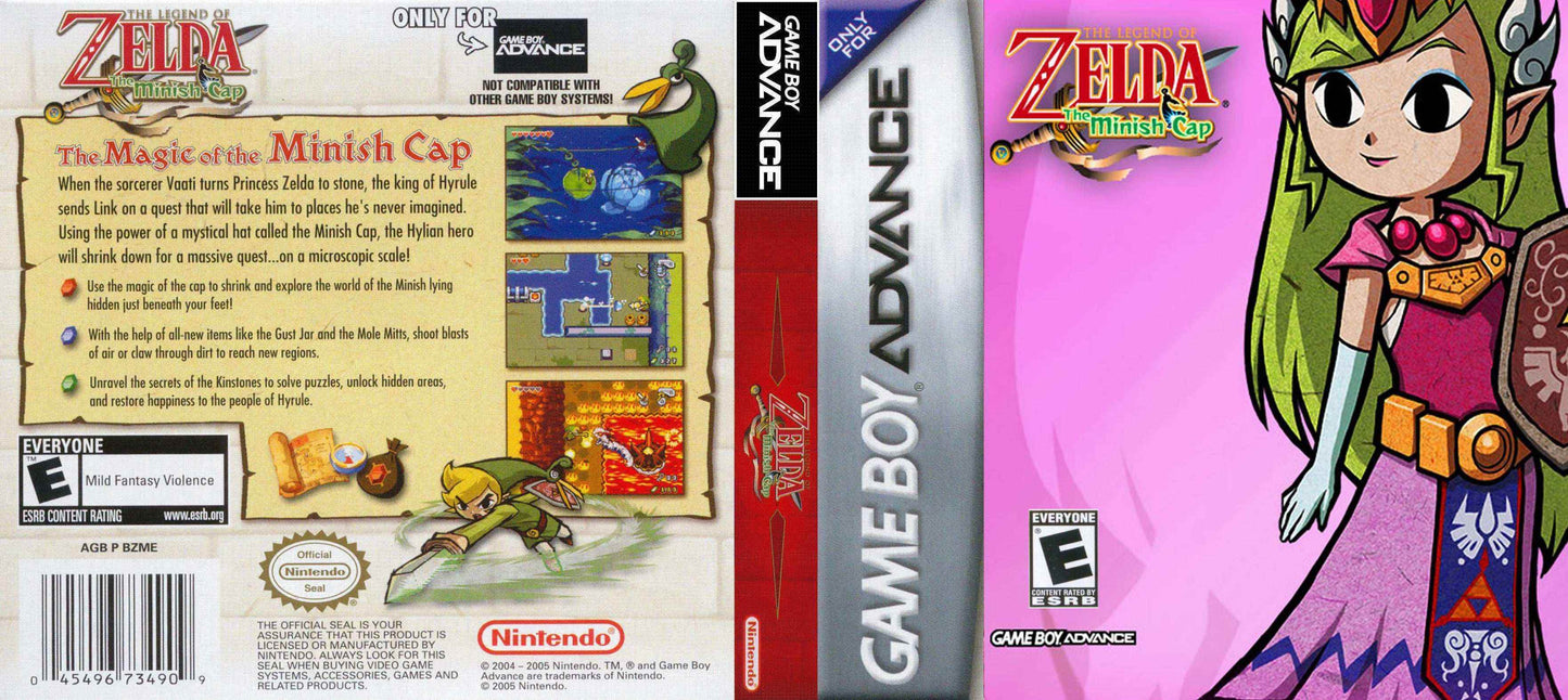 Zelda Minish Cap Cover Art - WOI Solutions