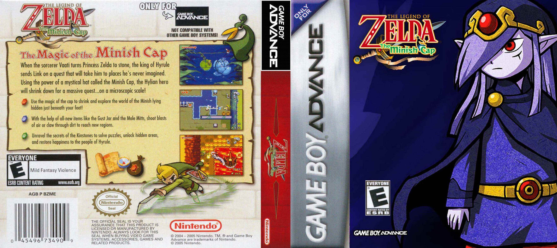 Zelda Minish Cap Cover Art - WOI Solutions