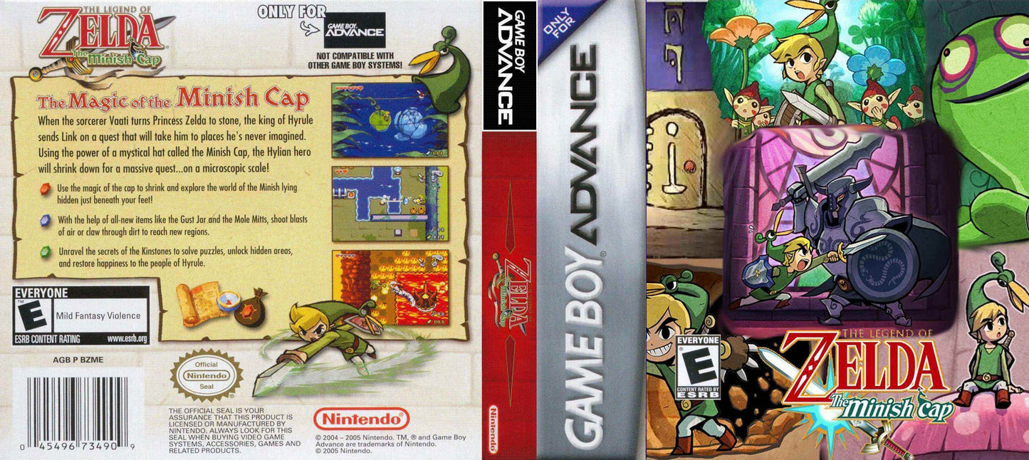 Zelda Minish Cap Cover Art - WOI Solutions