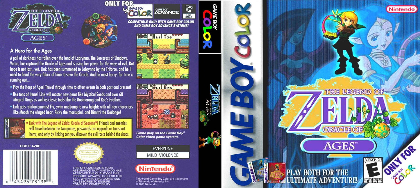 Zelda Oracle of Ages Cover Art - WOI Solutions