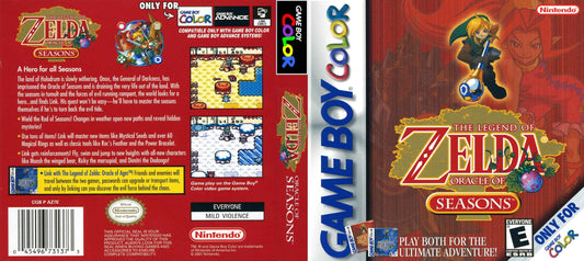 Zelda Oracle of Seasons Cover Art - WOI Solutions