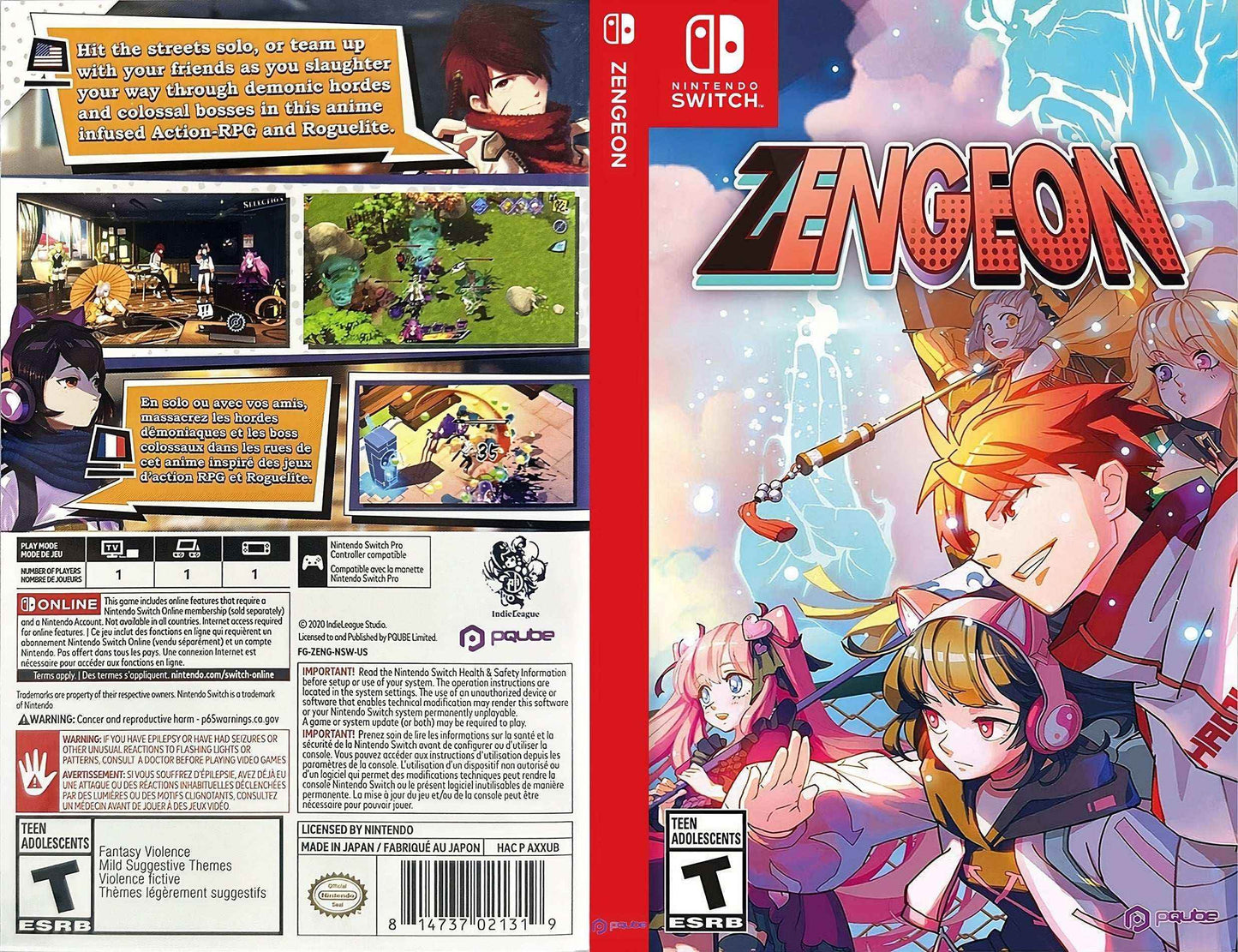 Zengeon Cover Art - WOI Solutions