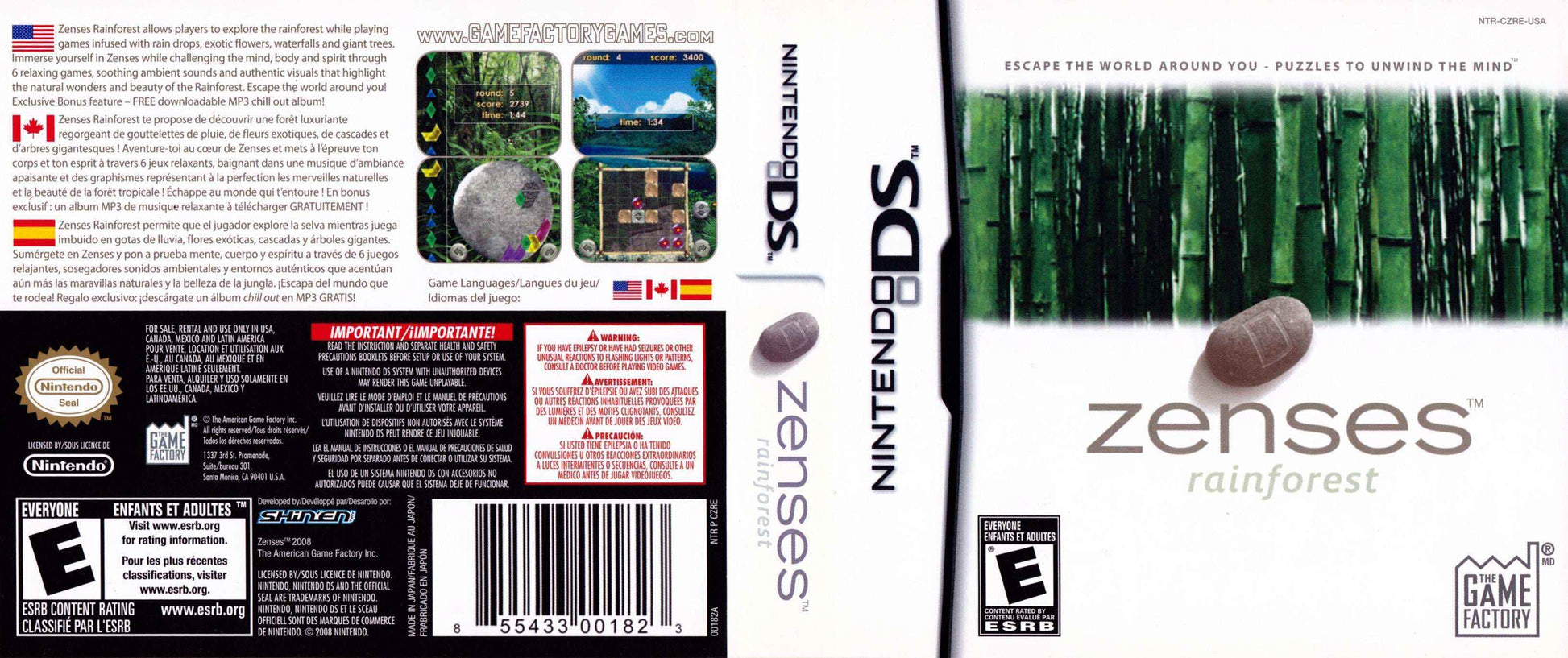 Zenses Rainforest Cover Art - WOI Solutions