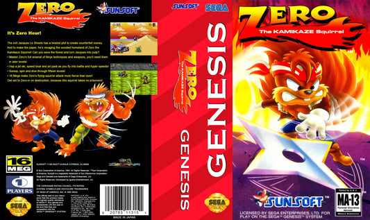 Zero the Kamikaze Squirrel Cover Art - WOI Solutions