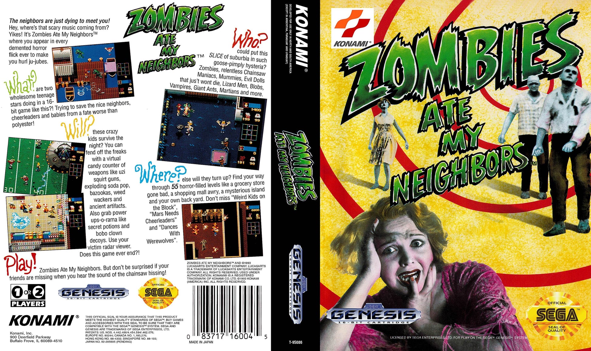 Zombies Ate My Neighbors Cover Art - WOI Solutions