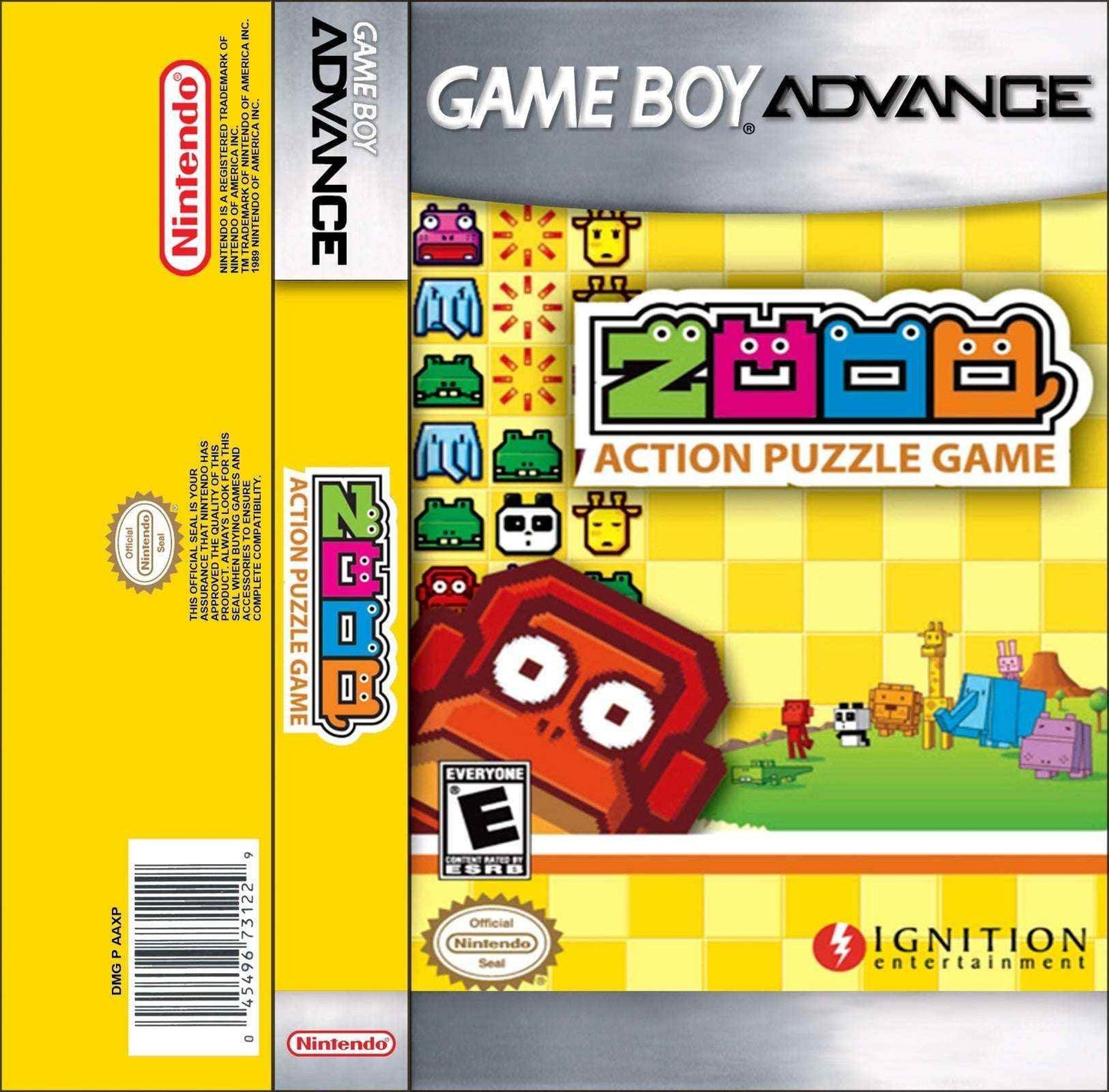 Zooo Action Puzzle Game Cover Art - WOI Solutions