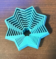 Kinetic Star Fidget Toy