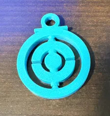 PokéStop Fidget Spinner Keychain