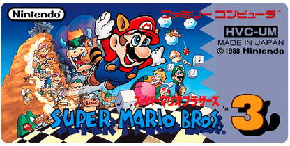 Super Mario Bros. 3 Cover Art - WOI Solutions