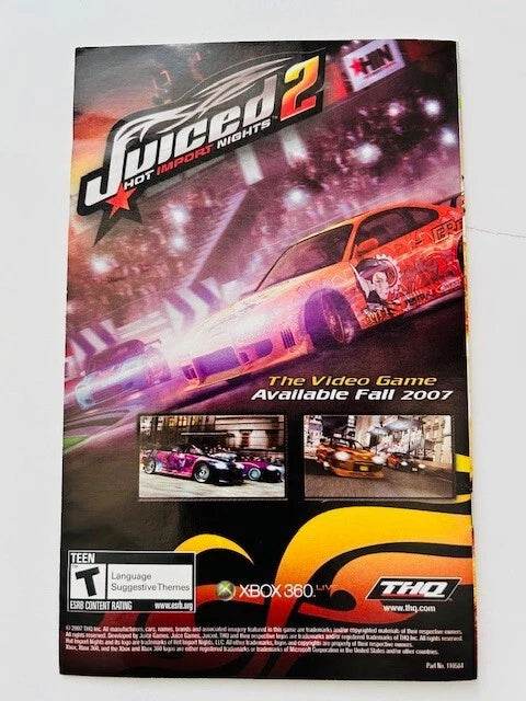 Stuntman Ignition for Xbox 360 Manual Only Cover Art - WOI Solutions