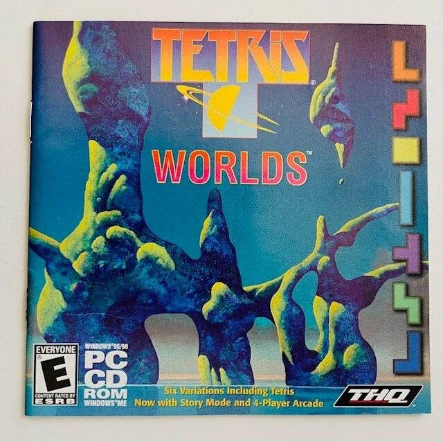 Tetris Worlds for PC Manual Only Cover Art - WOI Solutions