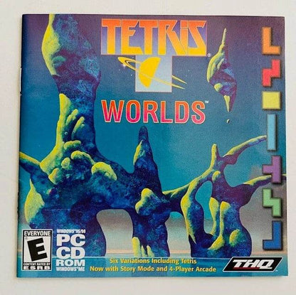 Tetris Worlds for PC Manual Only Cover Art - WOI Solutions