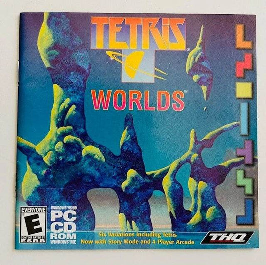 Tetris Worlds for PC Manual Only Cover Art - WOI Solutions