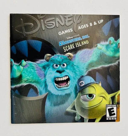 Monsters Inc: Scare Island for PC Manual Only Cover Art - WOI Solutions