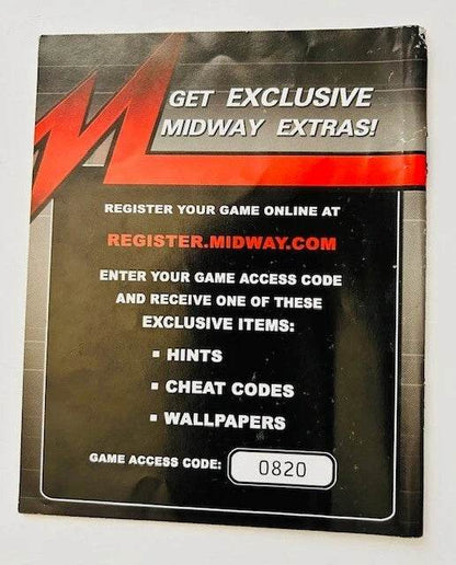 TNA Impact! For PS3 Manual Only Cover Art - WOI Solutions